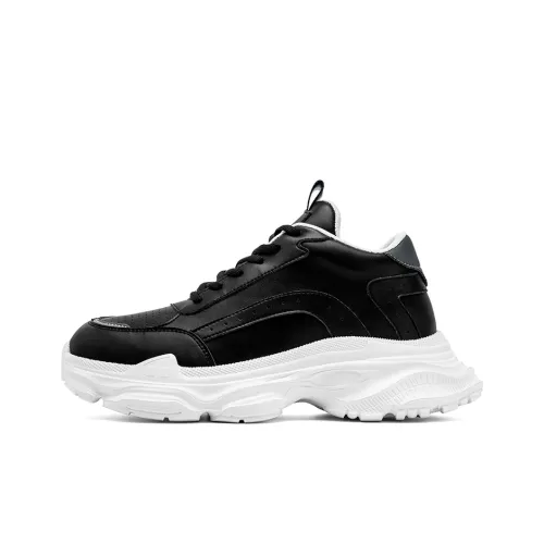 KELUOE Водонепроницаемый Низкий Топ Кроссовки с Толстой Подошвой Унисекс