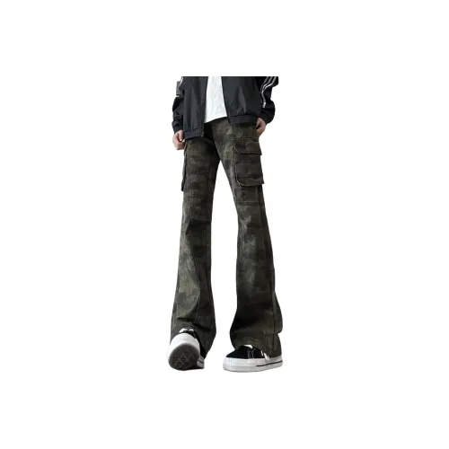 BLACK AT x [MICAIZHITONGXIANSHOUWEILA] Джинсы Унисекс