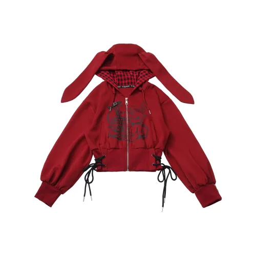 Pink Savior Zippers С капюшоном Пальто Женское