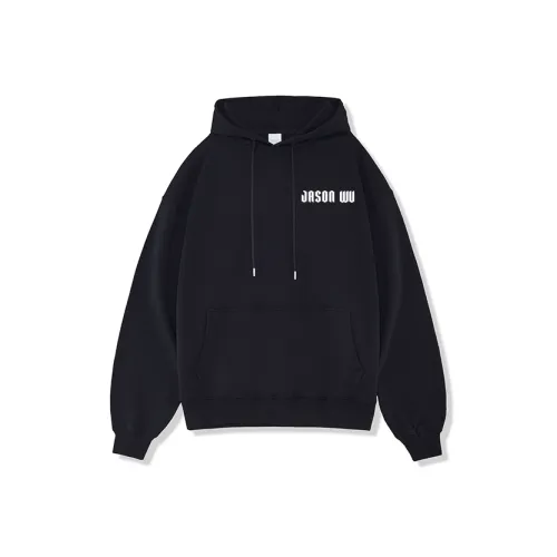 JASON WU Круглый вырез 100% хлопок Свитшот Унисекс