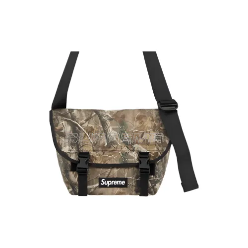 Supreme FW25 Denim с Nylon Курьерская Сумка через плечо Сумка Unisex Multicolor