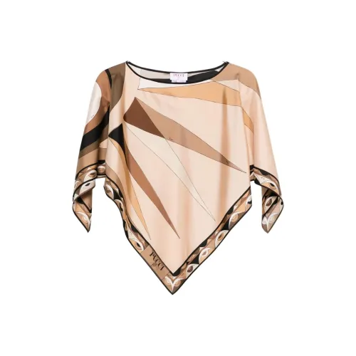 EMILIO PUCCI Бежевые Женские Рубашки