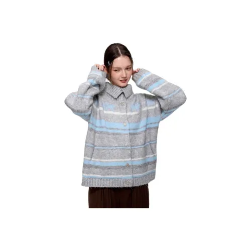 YOUSEKOO Серый Женский Трикотаж