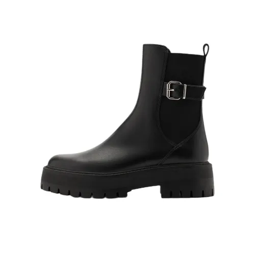 MANGO Chelsea Женские Черный