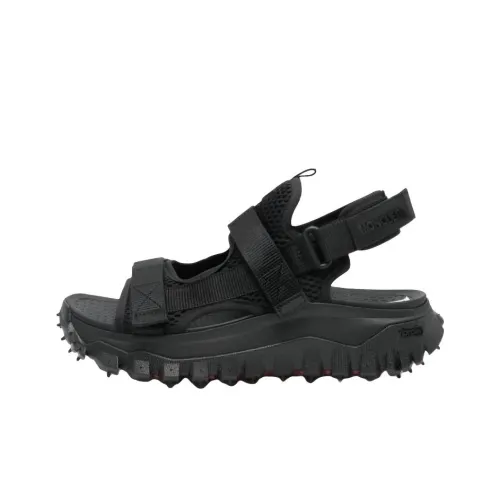 Moncler Trailgrip Vela Пляжные сандалии Женские Черный