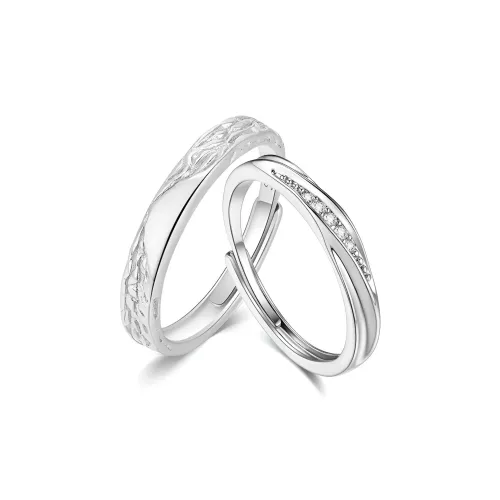 Ryukyu S999 Fine Серебряные Кольца Унисекс