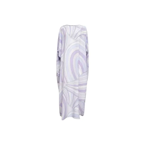 EMILIO PUCCI Длинное платье с длинными рукавами женское