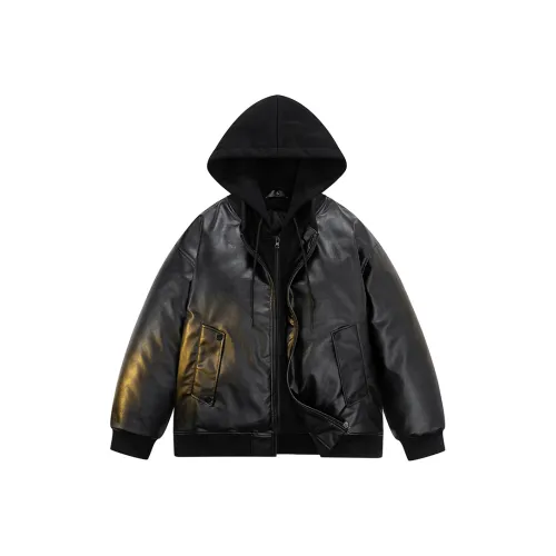 M MAICCO Черный мужской пуховик