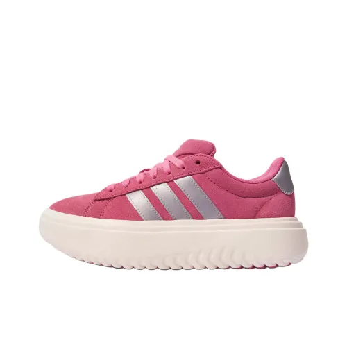 Adidas GRAND COURT PLATFORM Low Топ Кроссовки для тенниса Женские Розовый