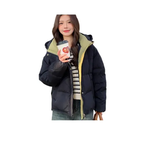 YOUSEKOO Премиум Черный Женский Пуховик