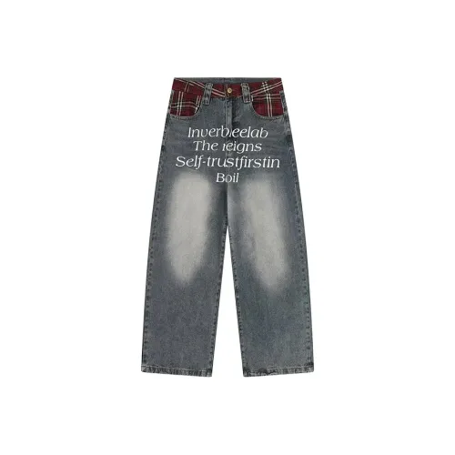 Find Yourself Синий Унисекс Джинсы