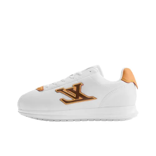 LOUIS VUITTON Nigo Collaboration BUTTERSOFT FW25 Низкий Топ Повседневная Обувь Мужская Белая