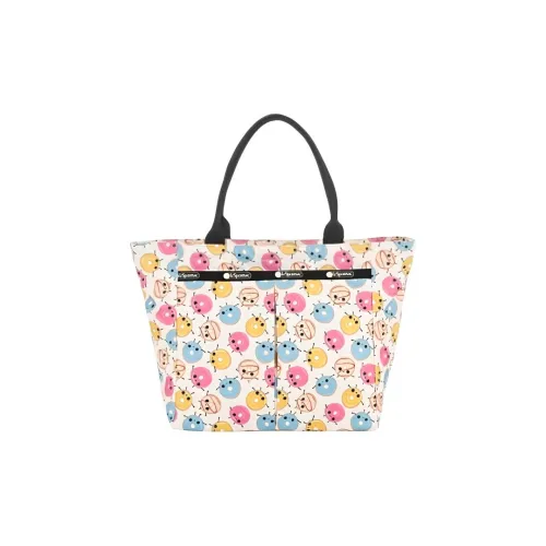 LeSportsac Ткань Сумка Большая Женская Необычная Пончик Пчелка Трек