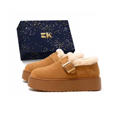 Boldi Kuki Термический Увеличивающий Высоту Устойчивый к Износу Низкий Топ Утепленная Обувь Женская