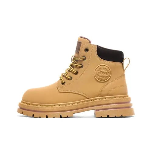 NTOZE Martin Boots Yellow Women's