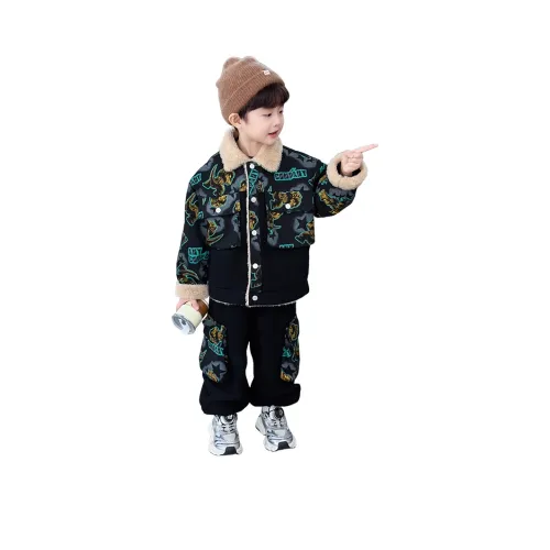 Деревянные дома Повседневная спортивная одежда 2 предмета комплект для детей