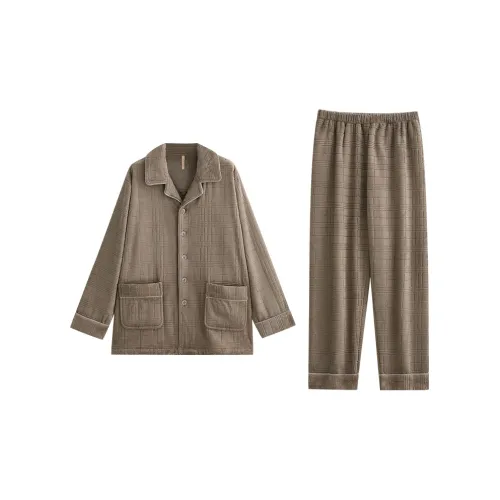 FOSS PHIL A936772 Каштановый Коричневый Мужской Пижамный Комплект