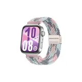 Кораллово-розовый [Магнитная застежка | Вязаная ткань, ремешок]