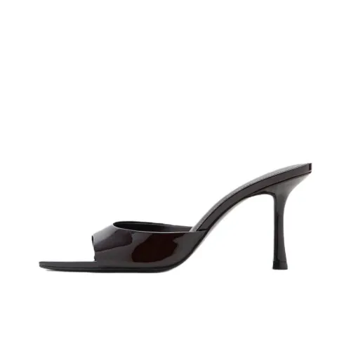 MANGO Шлепанцы Женские Бордовый