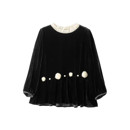 ZHEXI Черные Женские Рубашки