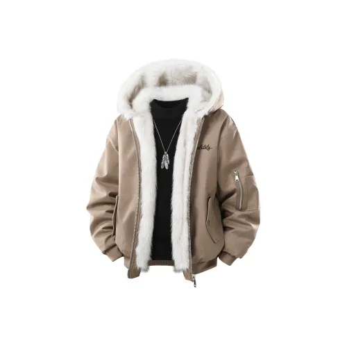 PISYPOX Хлопковый пуховик Пальто Унисекс