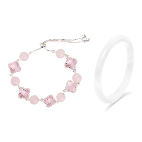 HOLLY RYAN Цветное стекло Нефрит Браслеты Женские