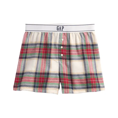 GAP Коричневый Клетчатый Kids Домашние Штаны и Пижамные Штаны