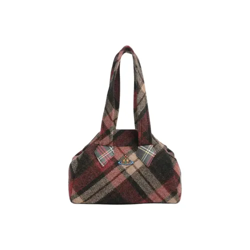 Vivienne Westwood ARCHIVE Шерсть Сумка через плечо Средняя Женская Многоцветная