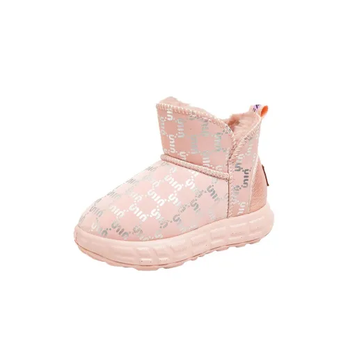 Ronecry Детские зимние сапоги High Top Розовые Kids