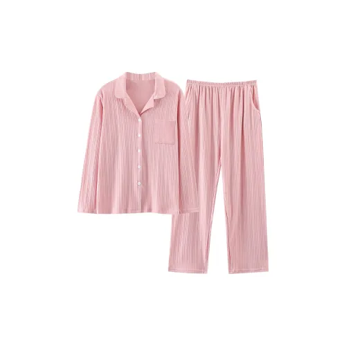 Lanza Pink Women's Pajama Sets Ланза Розовый Женский Комплект Пижам