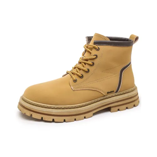 Bake Martin Boots Earth Yellow Men's