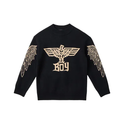 BOY JUNIOR Черный Kids Свитера