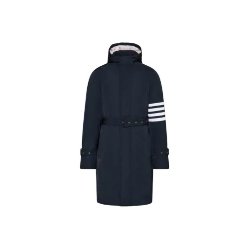 THOM BROWNE Морской Синий Мужской Пуховик