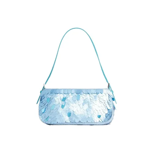 By Far Dulce Полиэстер Плечо Сумка Сумка через плечо Женская Сине-зеленая