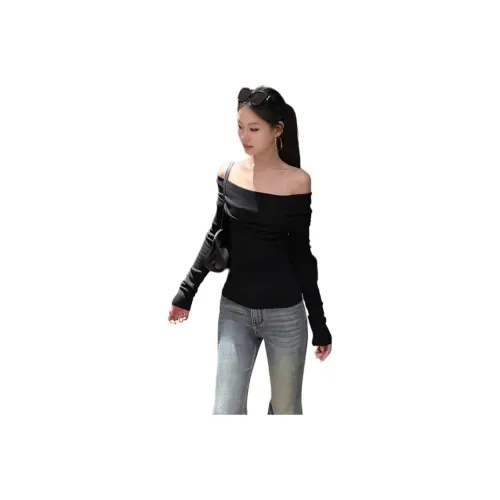 Lanza Черные Женские T-рубашки