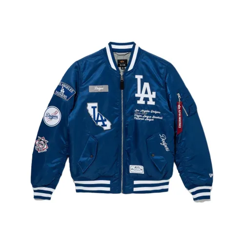 New Era Collaboration Co Брендированный Co-брендированный Alpha Industries FW25 ALPHA M JKT2440 LOSDOD LRYWHI Куртка Корейский стиль Унисекс