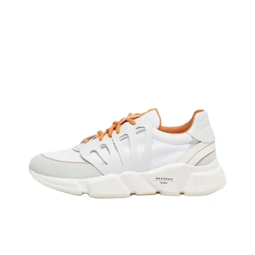 MaxMara Низкий топ Повседневная обувь Женская Белая