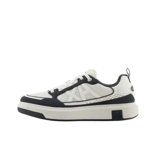 ARMANI EXCHANGEAE Низкий топ Повседневная обувь Мужская Белый