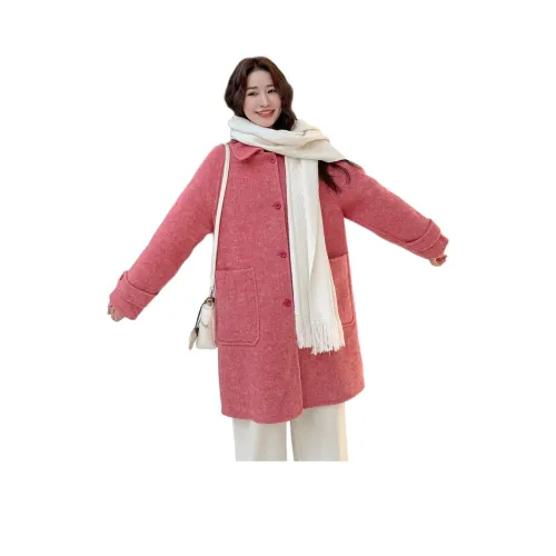 MEXICAN Розовое Женское Пальто
