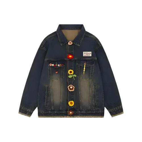 A02 Синий Унисекс Куртки