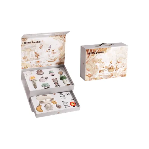 BANSHILI Игрушка для успокаивания младенцев и малышей с колоколом плюшевая кукла с звонком