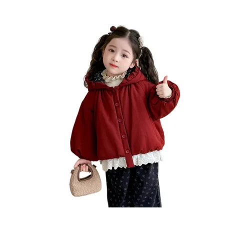 Lanza Повседневный Хлопковый пуховик Зимний Красный Дети Возраст 3-7 лет