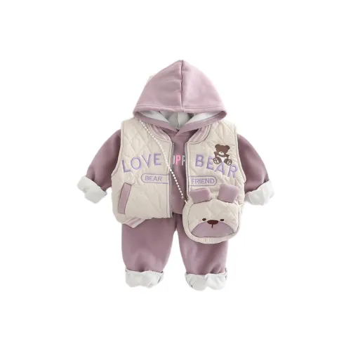 Деревянные дома Повседневная спортивная одежда Трехкомпонентный комплект