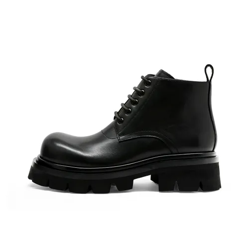 BOSSSUNWEN Martin Boots Мужские Черные