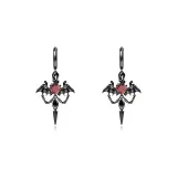 Серьги-гвоздики "Cool Bat" [Черный]