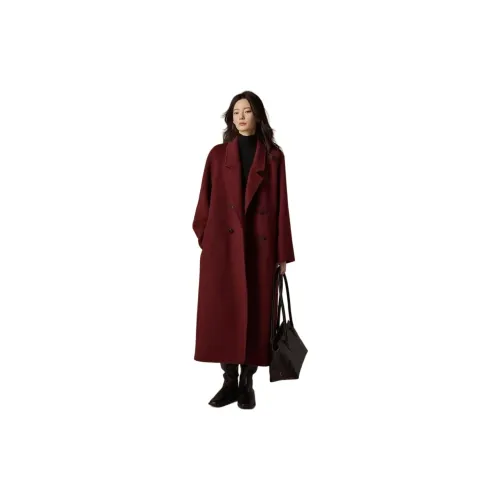 ZVJH Red Women's Coat ZVJH Красный Женский Пальто