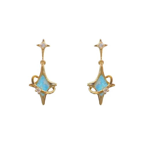 BONAS Серьги с цирконием Женские