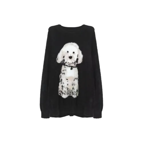 YOUSEKOO Черный Женский Трикотаж