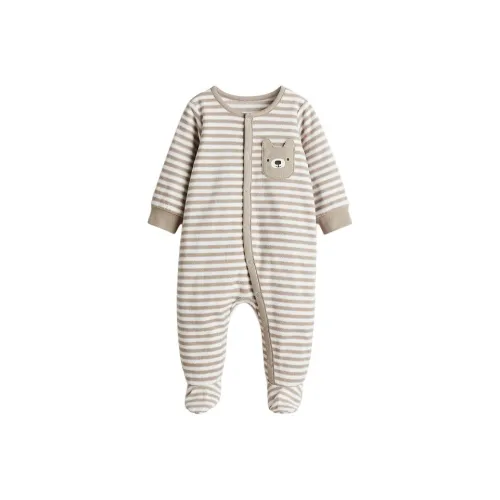H M Бежевый Белый Полосы Kids Комбинезоны Слинки