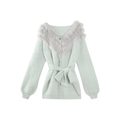 DITB Mint Green Женские Вельветовые Куртки